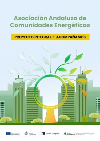 Portada dosier informativo T-Acompañamos Asociación Andaluza de Comunidades Energéticas